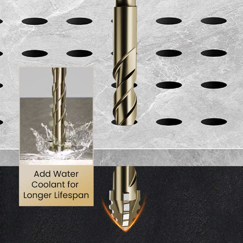 đ„2025 Hot Saleđ„High-Strength 4-Flute Serrated Eccentric Drill Bit Kit