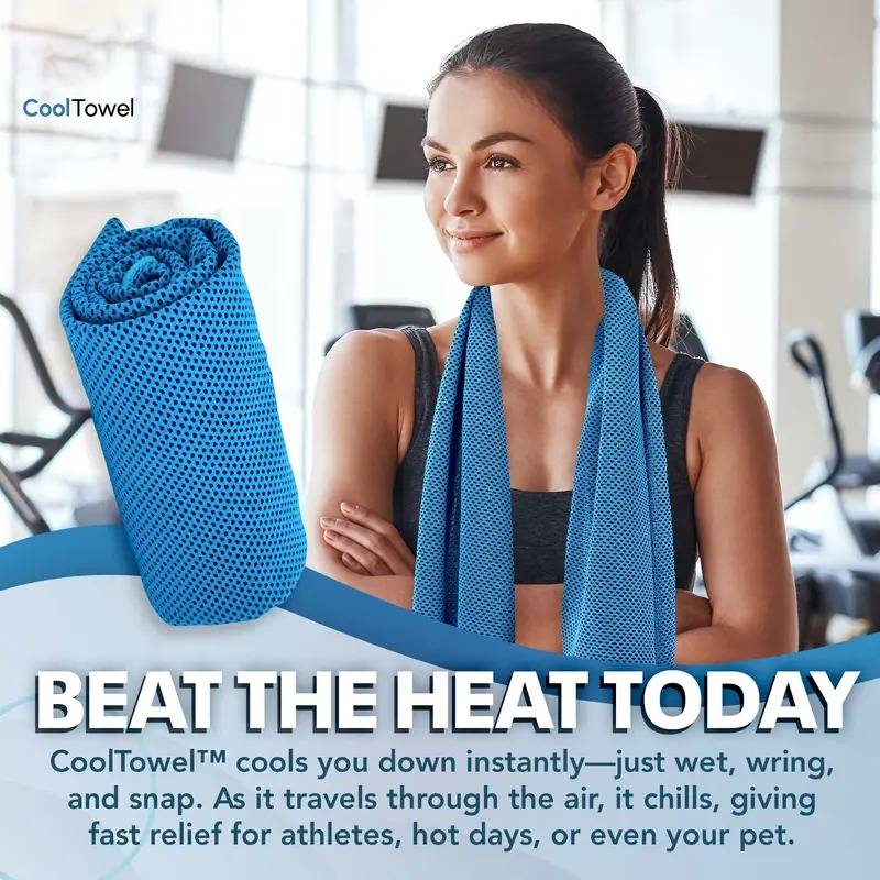 🎁 Buy one, get one free🔥🔥 Absorbent cooling towel, can be used anytime, anywhere!