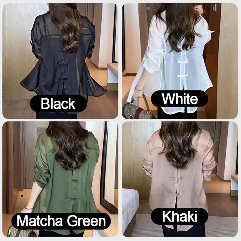 Summer Women’s Sunscreen Chiffon Shirt(50% OFF)