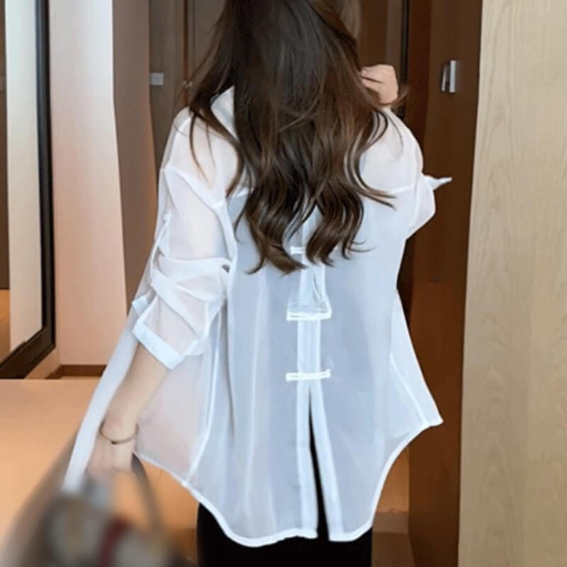 Summer Women’s Sunscreen Chiffon Shirt(50% OFF)