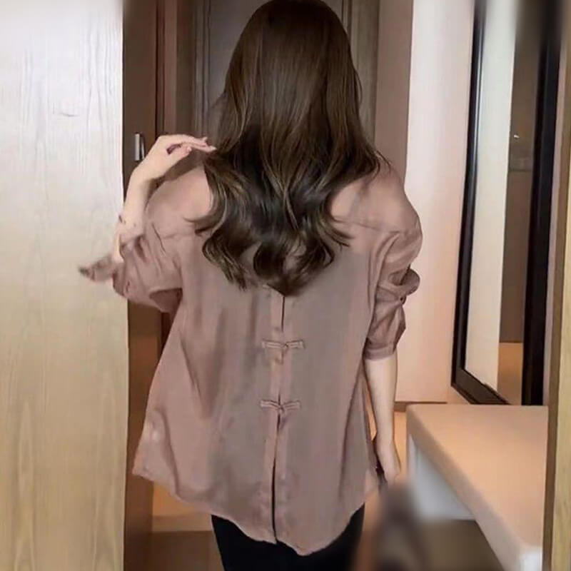Summer Women’s Sunscreen Chiffon Shirt(50% OFF)