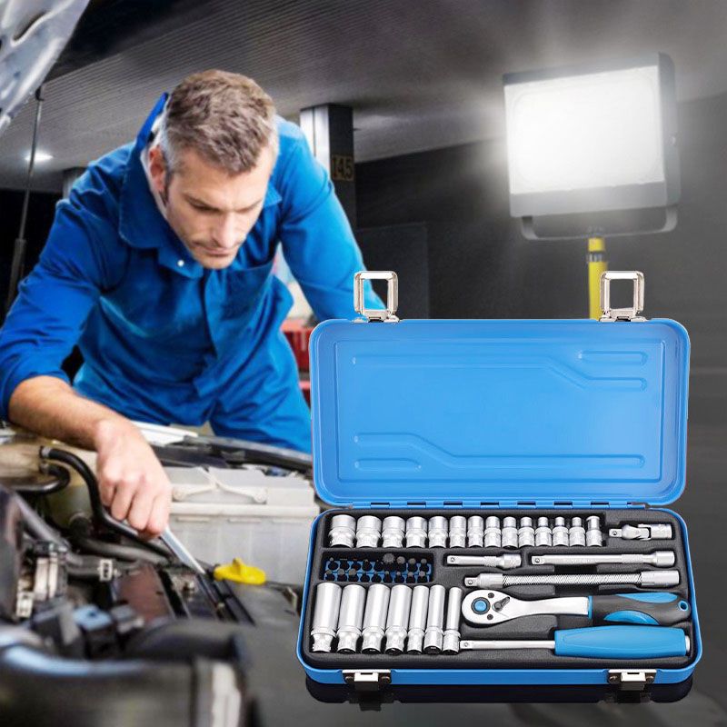 45pcs Ratchet Socket Wrench Kit(50%OFF)