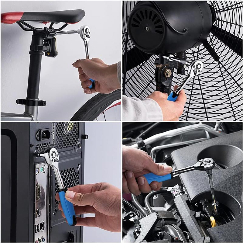 45pcs Ratchet Socket Wrench Kit(50%OFF)