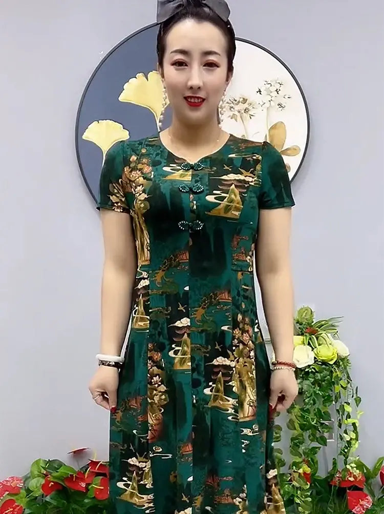 ๐ 2024 New summer slimming long chiffon skirt