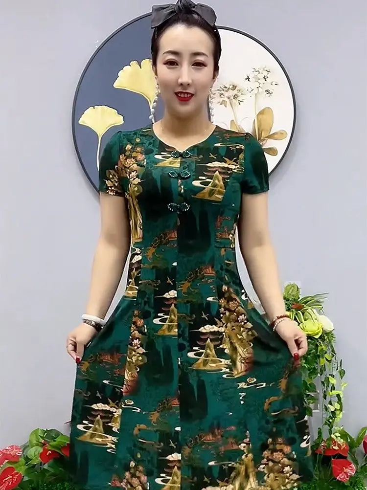 ๐ 2024 New summer slimming long chiffon skirt
