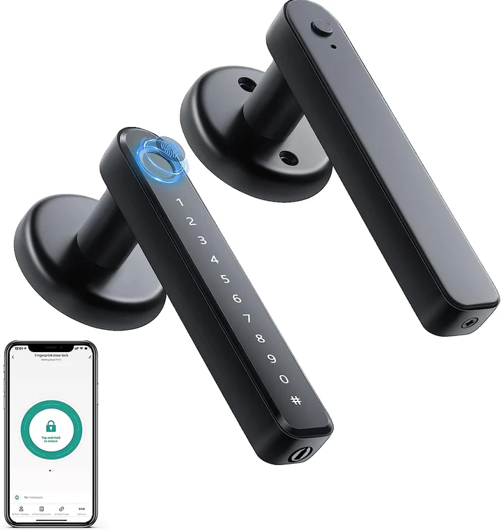 📢📢50% OFF !! ⏰Intelligent door lock with fingerprint
