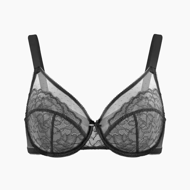 ā³Limited time 50% discountš„Minimal lace bra with full coverage