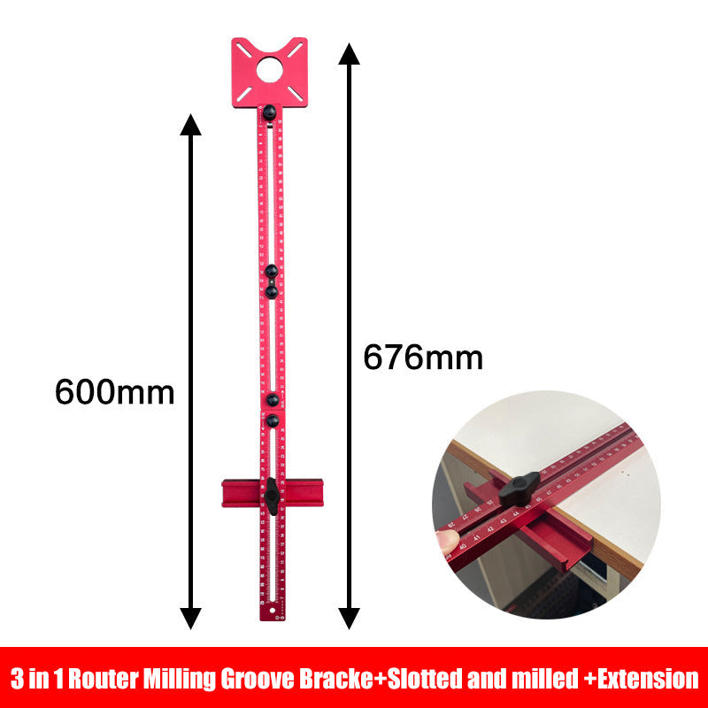 📢📢50% OFF !! ⏰3 in 1 Router Milling Groove Bracke(50% OFF)