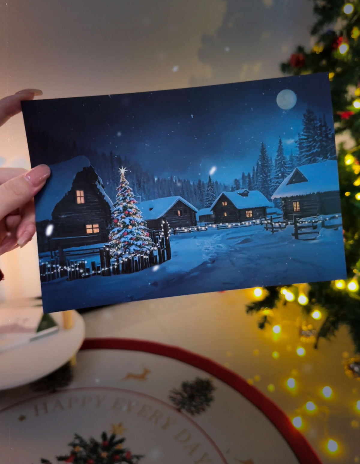 Christmas Cards Make a Surprise - Lighting Up for Christmas
