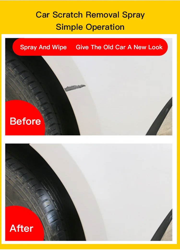 🔥Hot-selling! Car Paint Scratch Repair Spray (Quick Fix for Light Scratches & Scuffs)