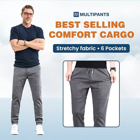 đ„High Stretch Multi-pocket Durable Cargo Pants