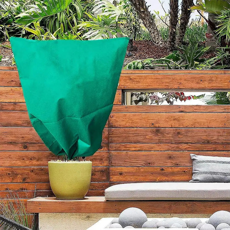 Plant Thickened Drawstring Bag Freeze Protection Covers(50% OFF)