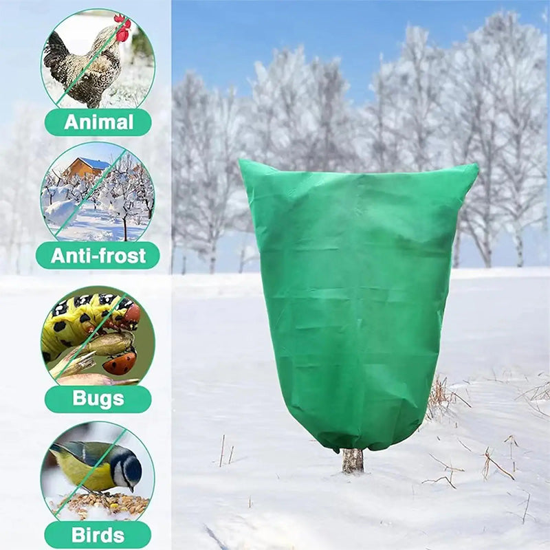 Plant Thickened Drawstring Bag Freeze Protection Covers(50% OFF)