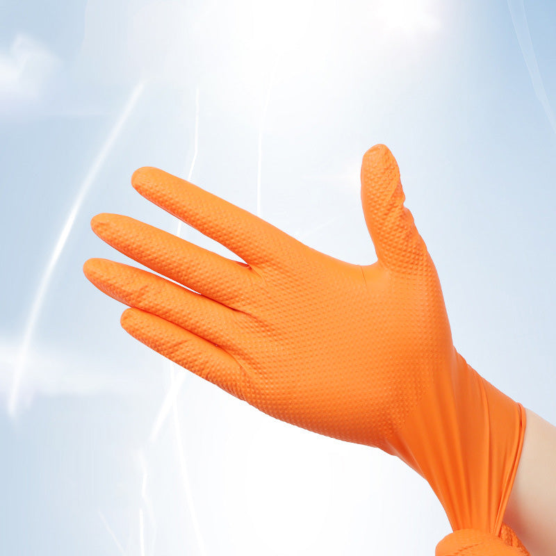 Disposable Nitrile Gloves 30 PCS(Suitable for kitchen, work, daily life, flexible and durable)