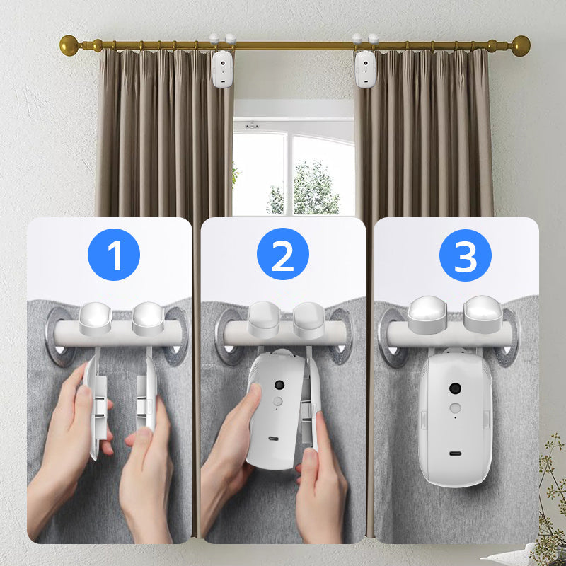 Smart Curtain Opener with Remote Control(Three-year warranty)