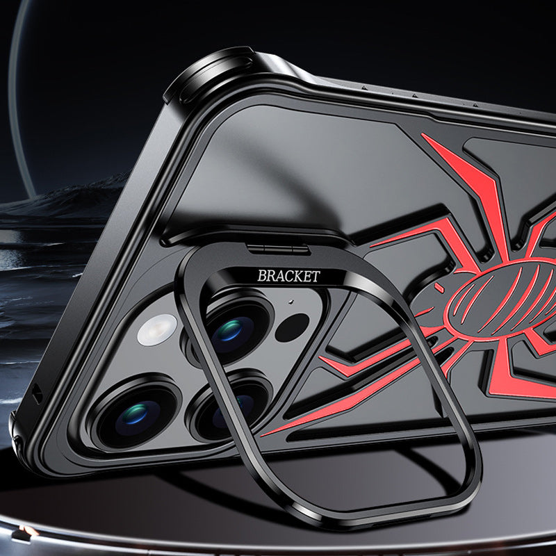 Spider Case with Metal Lens Bracket for iPhone(A cell phone case that lasts a lifetime)