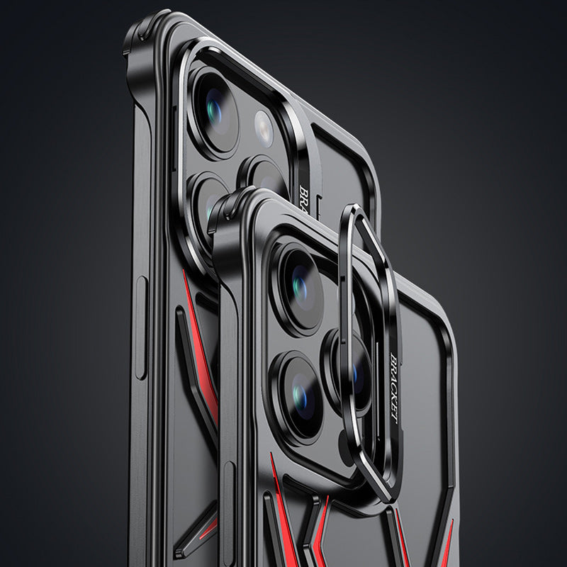 Spider Case with Metal Lens Bracket for iPhone(A cell phone case that lasts a lifetime)