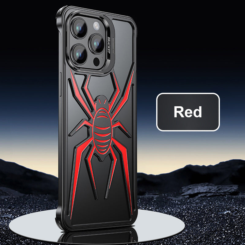 Spider Case with Metal Lens Bracket for iPhone(A cell phone case that lasts a lifetime)