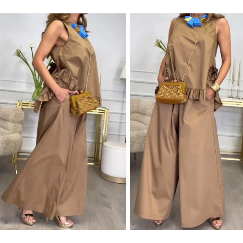 Women's Sleeveless Cool Suit with Elastic Waist(Free Shipping)
