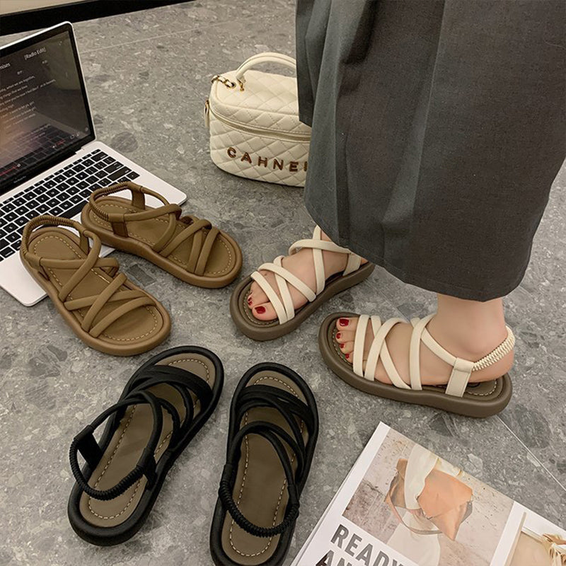 Women's Minimalist Strap Flat Sandals(Free Shipping)