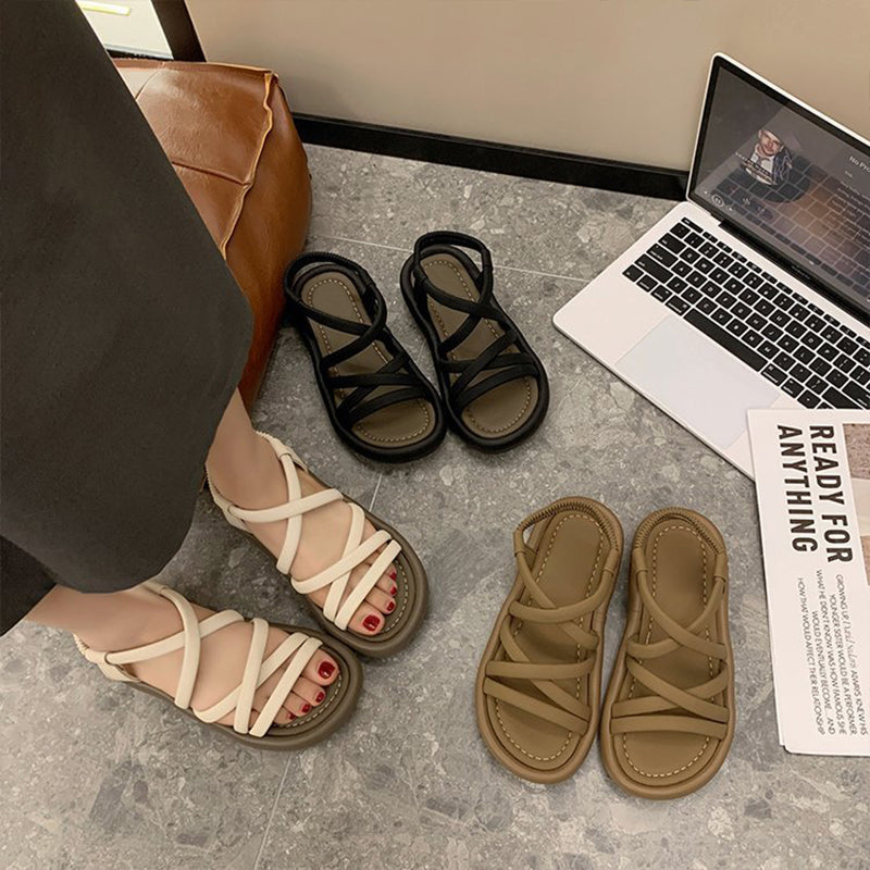 Women's Minimalist Strap Flat Sandals(Free Shipping)