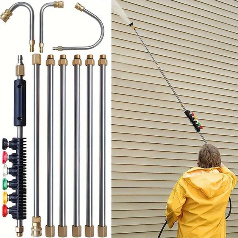 ⏰Free shipping 49% off✨Lance Extension Set for High Pressure Cleaner 4000PSI (10 PCS)
