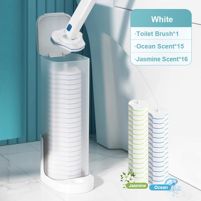 Disposable Toilet Brush with Refills