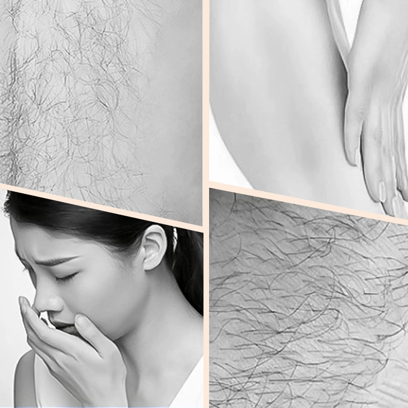 【Women only】One spare blade for each unit !Convenient Hair Removal Set with Replaceable Blades