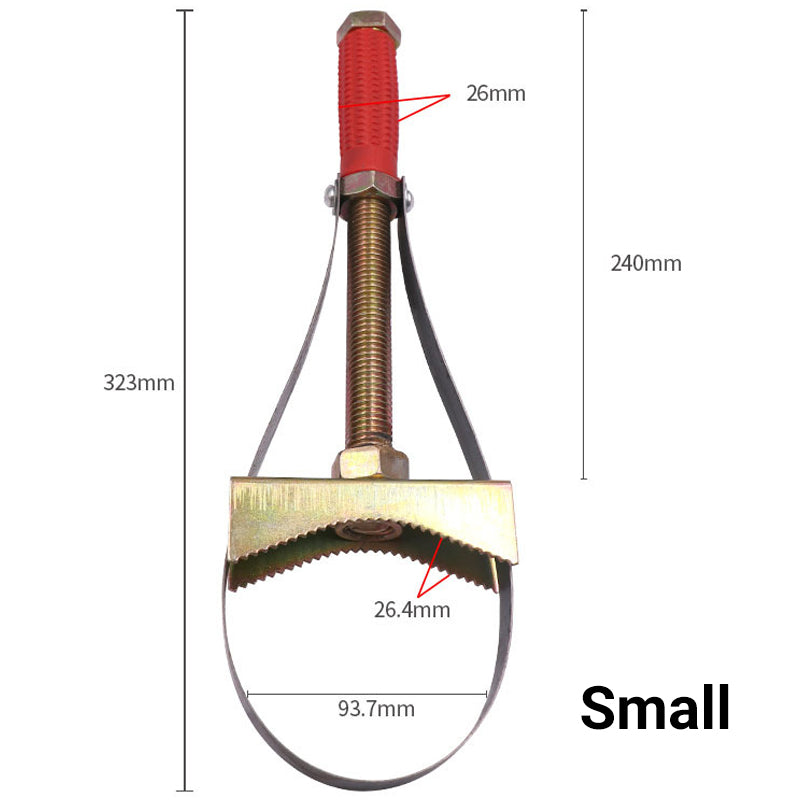 š„Hot Saleš„Auto Oil Filter Wrench with Adjustable Steel Strap