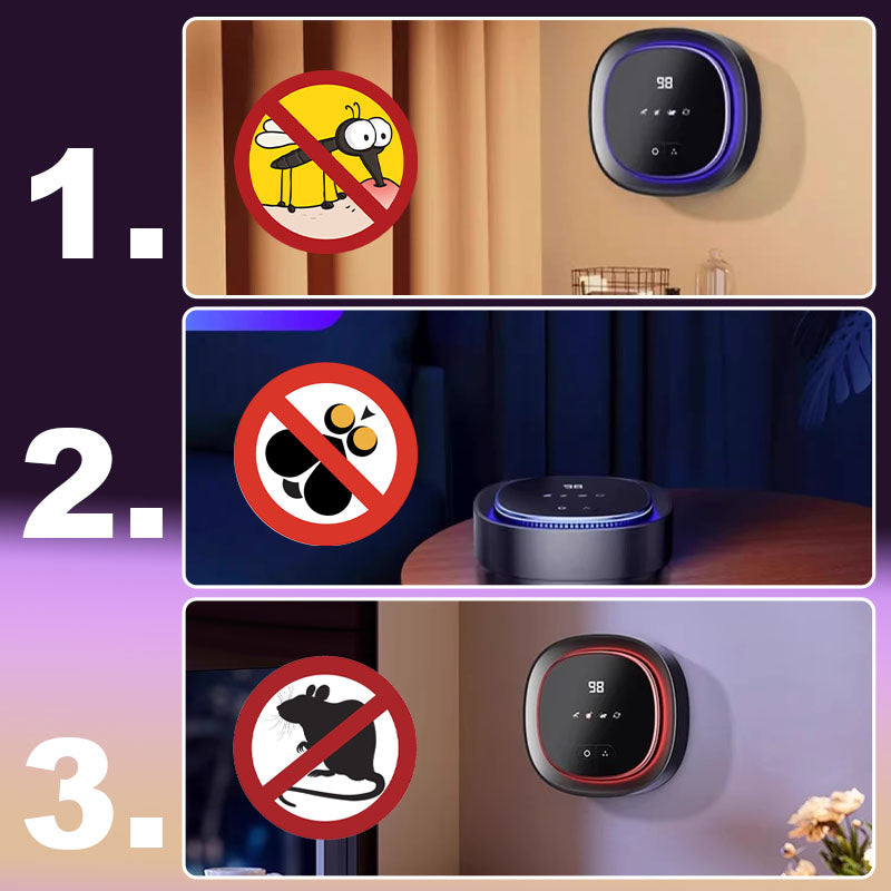 🎉Final discount for 2024 🎊Ultrasonic Electronic Mouse & Pest Repeller