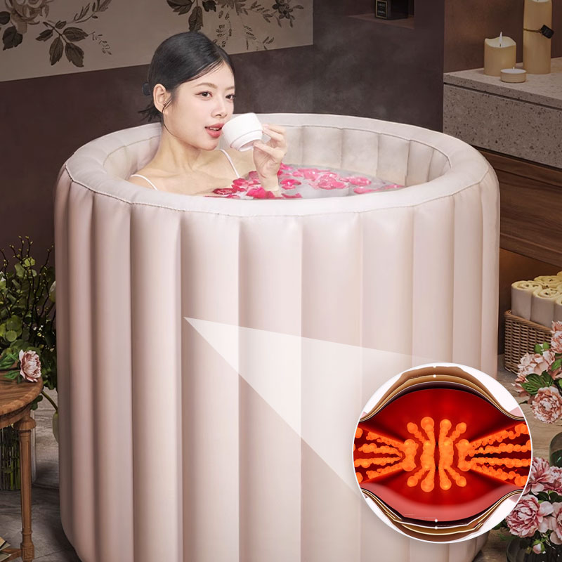 Foldable Insulated Inflatable Bathtub for Adults(first come first served)