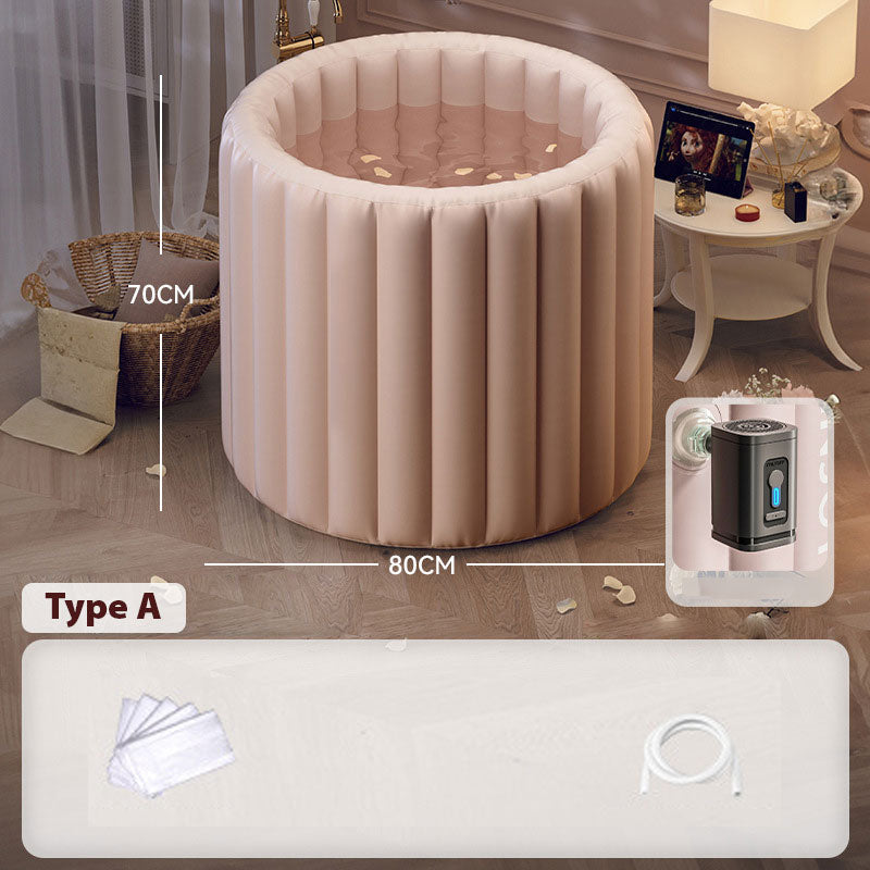 Foldable Insulated Inflatable Bathtub for Adults(first come first served)