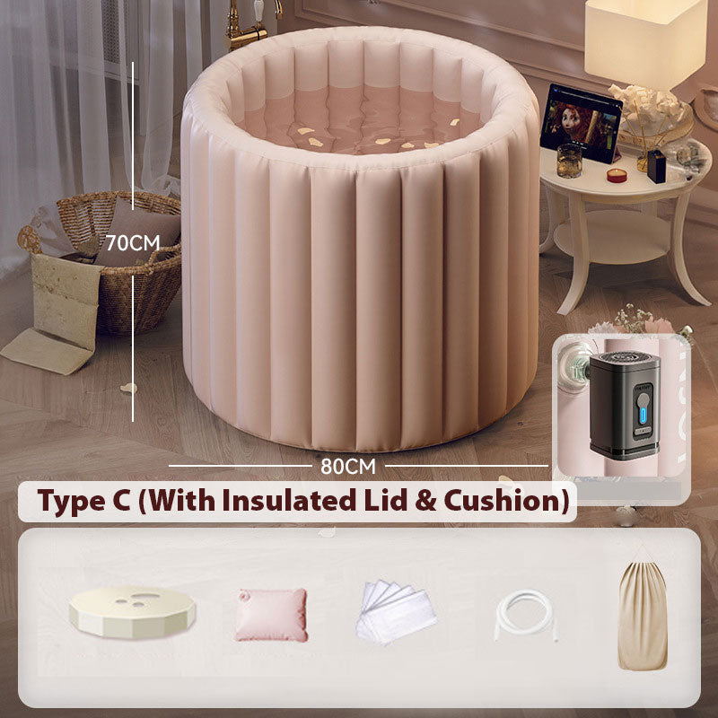 Foldable Insulated Inflatable Bathtub for Adults(first come first served)