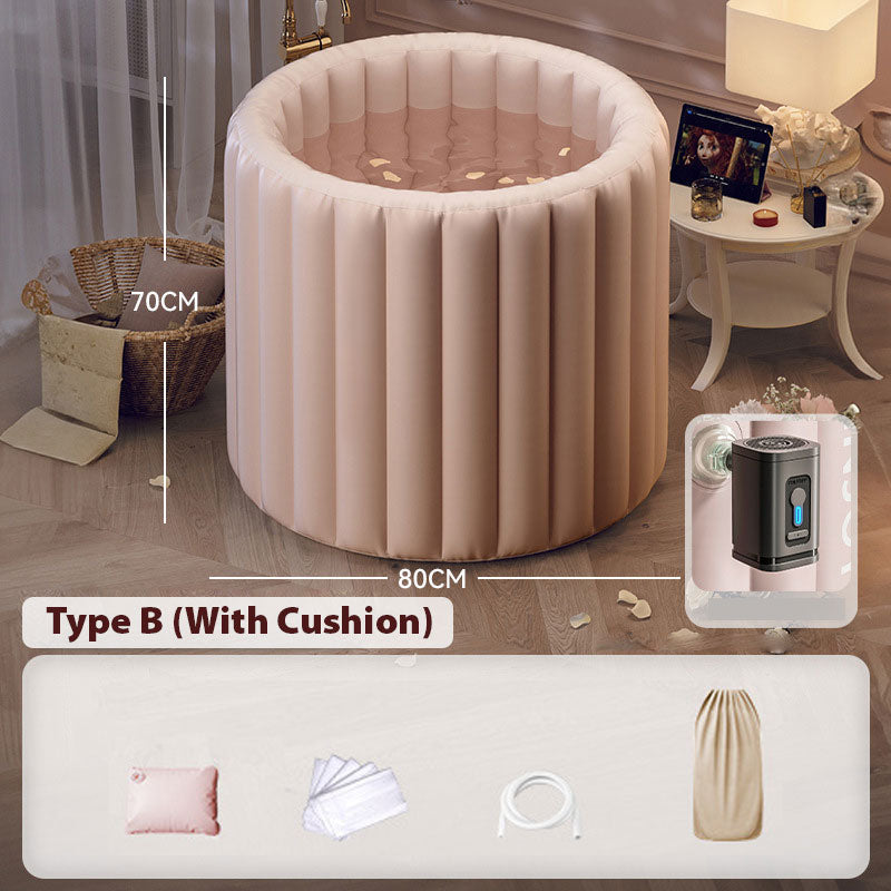 Foldable Insulated Inflatable Bathtub for Adults(first come first served)