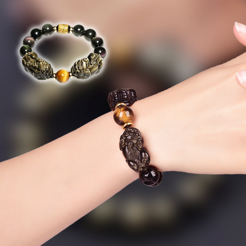 Lucky Brave Troops Stone Beads Bracelet