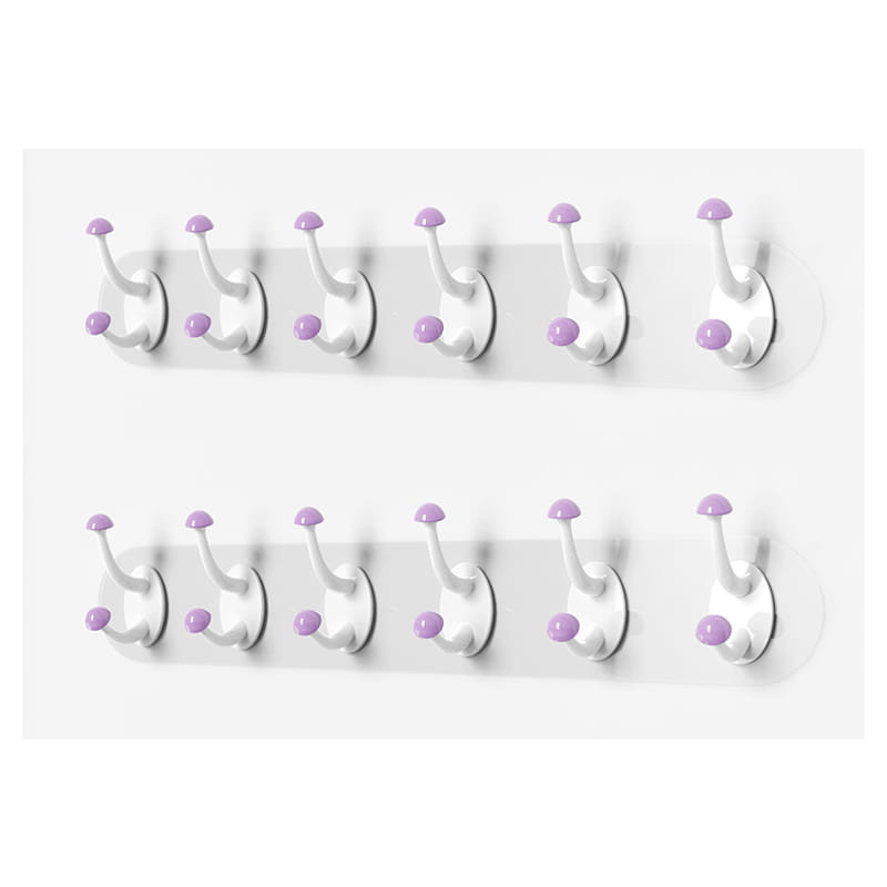 Punch-Free Universal Wall Mount Hanger Hooks