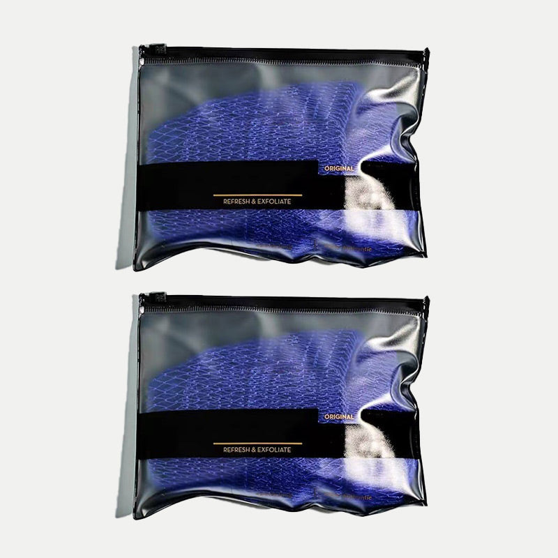 🚿Perfect bath towel 🚿Effective Exfoliating Net Bath Sponge(buy one get three free)