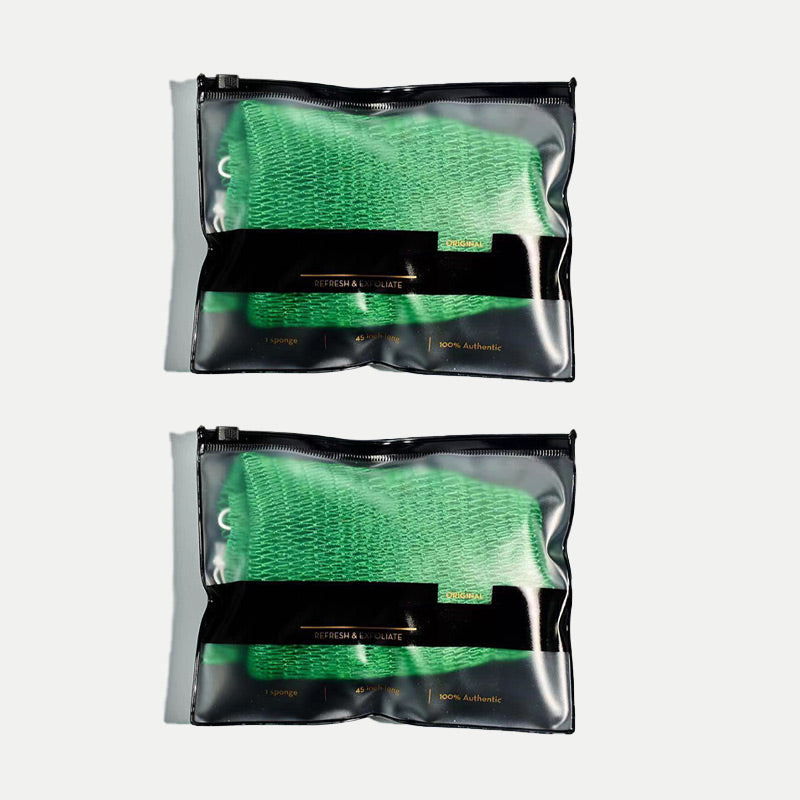 🚿Perfect bath towel 🚿Effective Exfoliating Net Bath Sponge(buy one get three free)