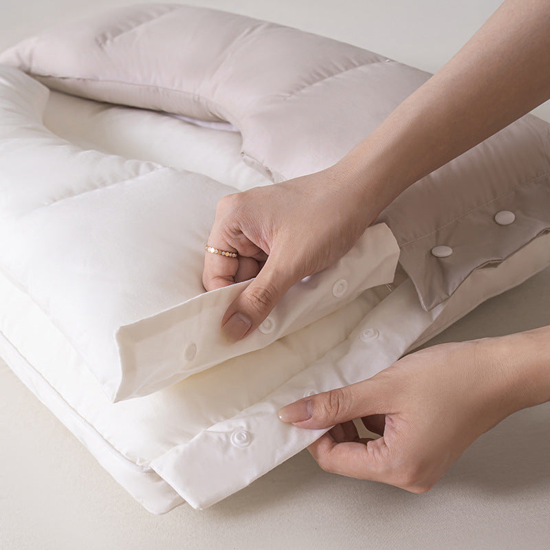 Soft and Hard Dual-Zone Neck Support(Reducing Insomnia Anxiety and Improving Sleep Quality Right Now)