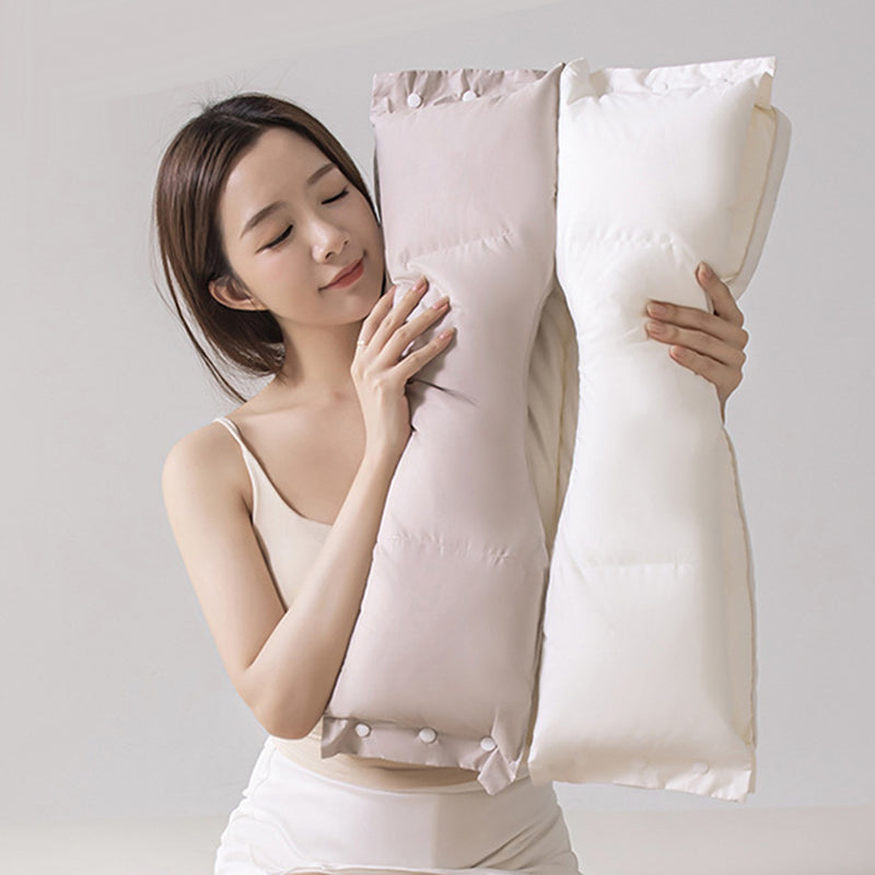 Soft and Hard Dual-Zone Neck Support(Reducing Insomnia Anxiety and Improving Sleep Quality Right Now)