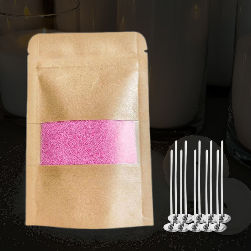 😈Halloween Special Multi-Color DIY Granulated Candle with 10PCS Wicks