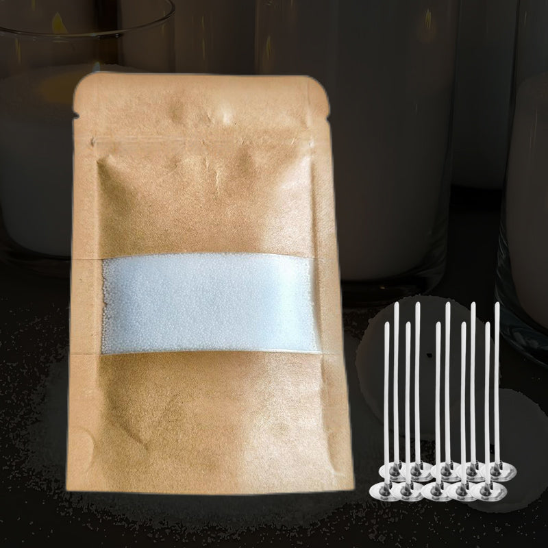 😈Halloween Special Multi-Color DIY Granulated Candle with 10PCS Wicks