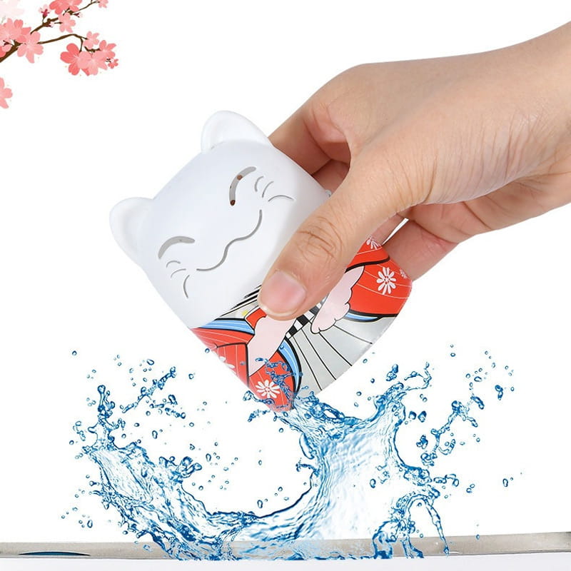 š„Hot Saleš„Lucky Cat Toilet Cleaner Block Bottle