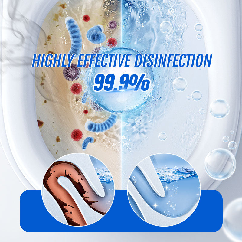 Highly Effective Quick Stain Removal Disinfection Toilet Cleaner