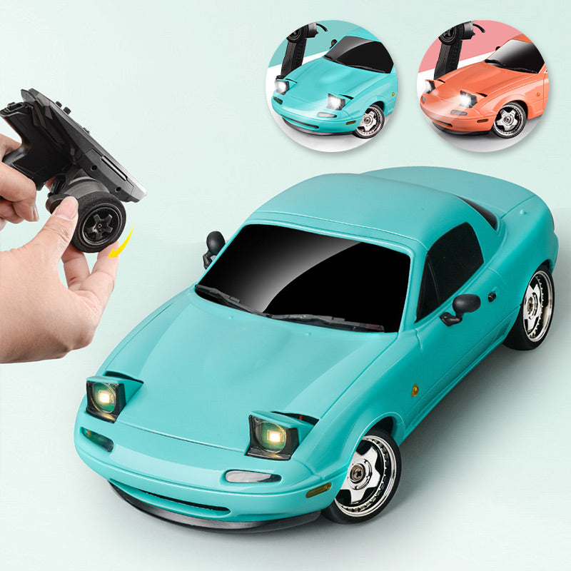 MX5(NA) 1/18 Scale RC Drift Car - Flipping Headlights Electric Toy ๐๐จ