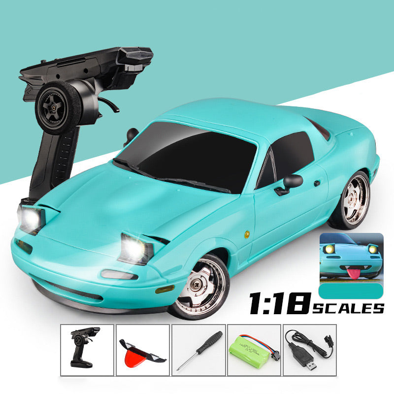 MX5(NA) 1/18 Scale RC Drift Car - Flipping Headlights Electric Toy ๐๐จ
