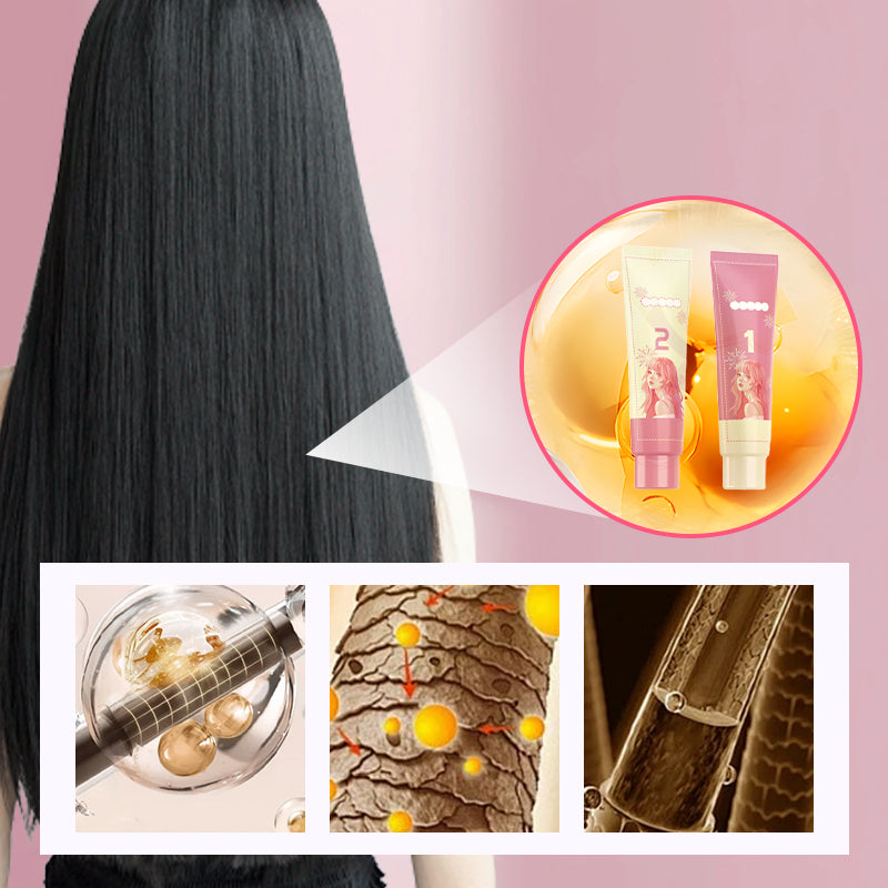 šHot SalešBangs Correction Protein Hair Softener Set