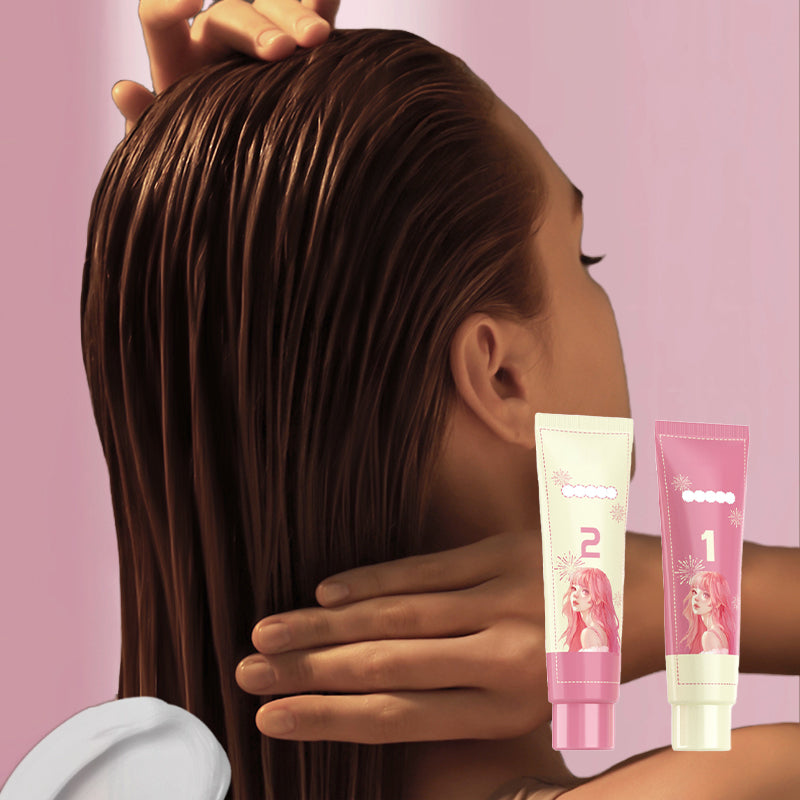 šHot SalešBangs Correction Protein Hair Softener Set