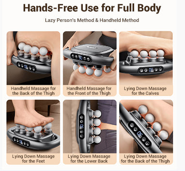 🔥2025 Hot Sale!16-Drive 8-Head Massage Gun Set