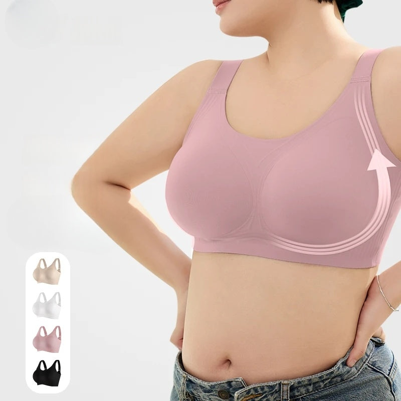 Soft Supporting Push up Wire-Free Thin Bra(40% OFF)